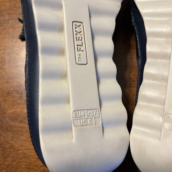 NEW The Flexx Jazz Tassel Loafer shoe navy suede 6.5 women - Picture 8 of 10